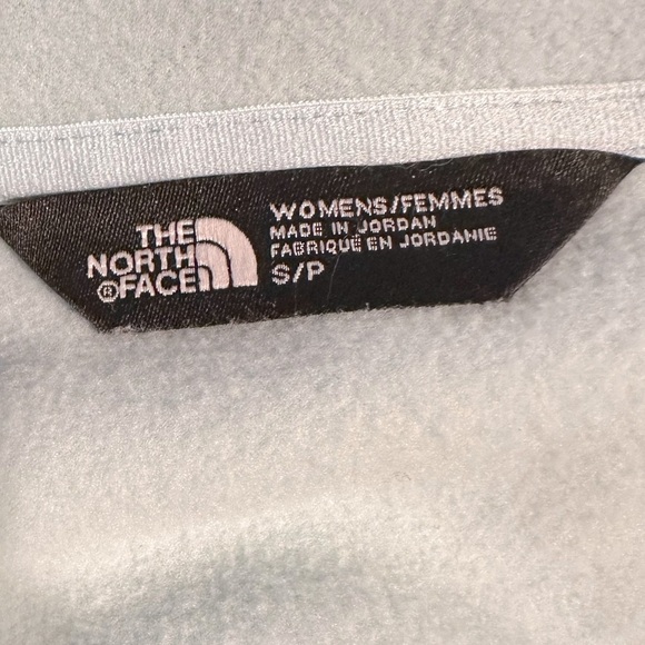 The North Face Women's Glacier 1/4 Snap Fleece Pullover Size Small Teal & Navy - Picture 7 of 8